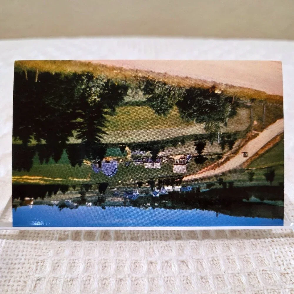 Vintage Farm on Prince Edward Island Canada Life Living Town Postcard UNP